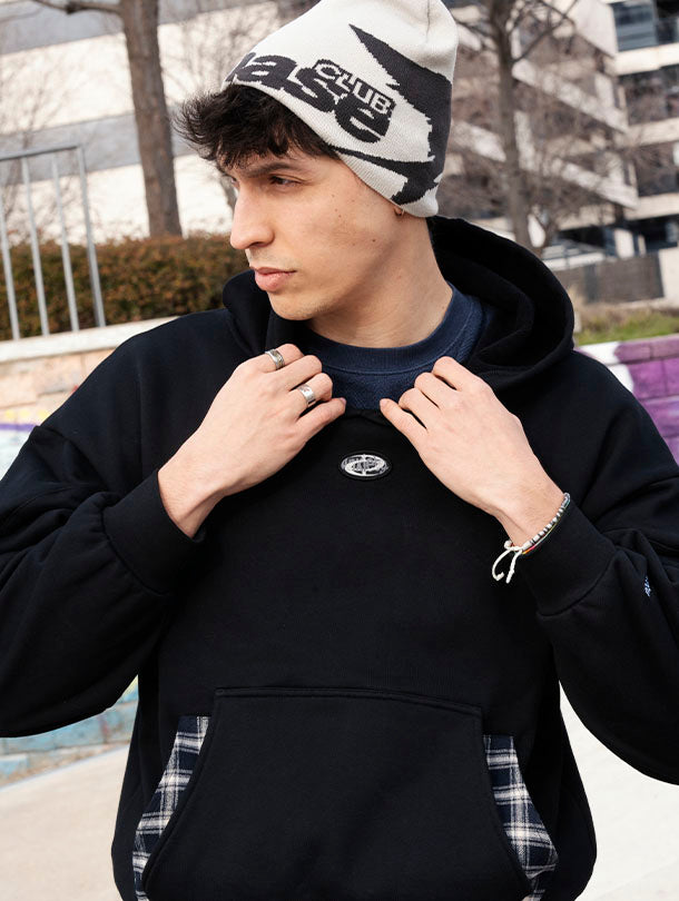 ANXIETY HOODIE BLACK