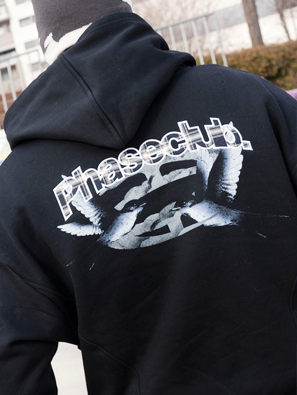 ANXIETY HOODIE BLACK