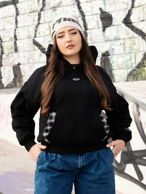 ANXIETY HOODIE BLACK