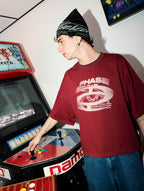 ANXIETY TEE BORDEAUX