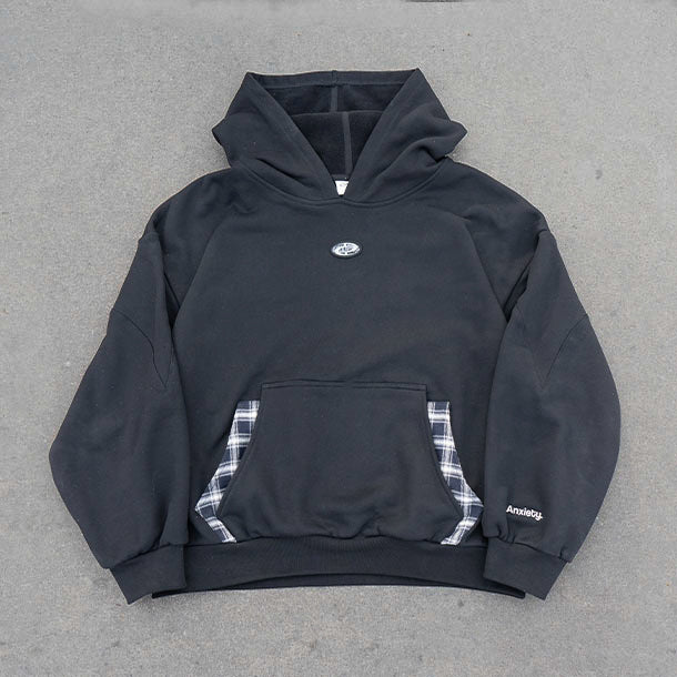 ANXIETY HOODIE BLACK