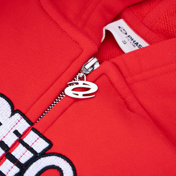 ANXIETY ZIPPER RED