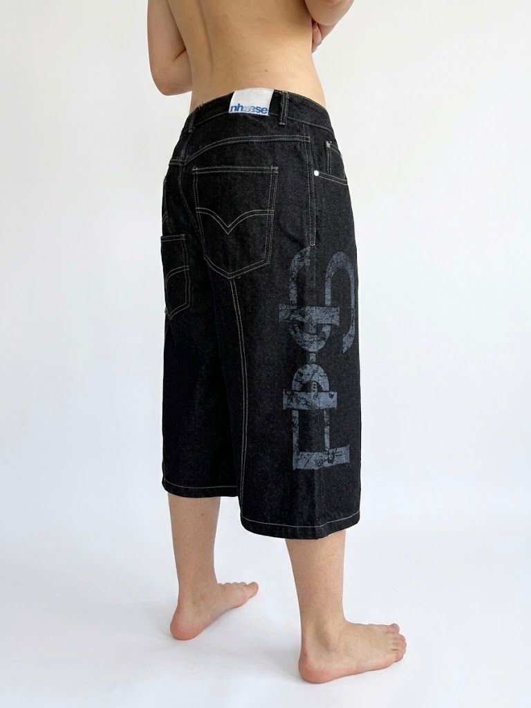 JORTS BLACK DENIM SW26
