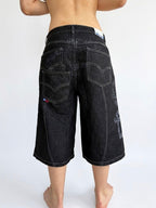 JORTS BLACK DENIM SW26
